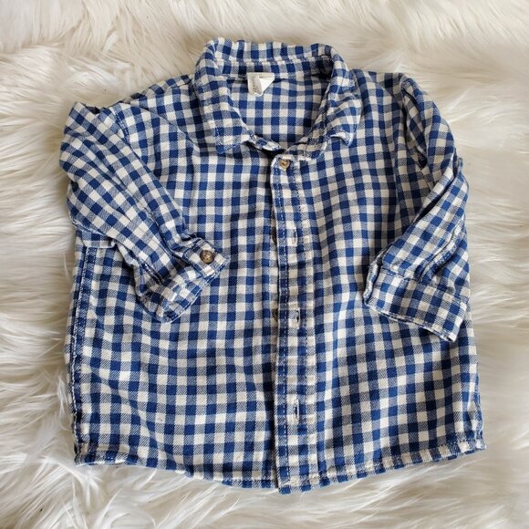 H&M/Jumping Beans Baby Long Sleeve Sweater/Shirt SZ 6M - Picture 3 of 11